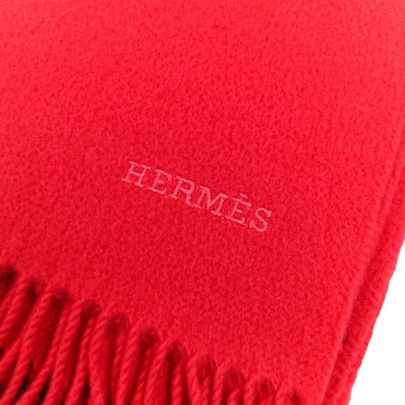 HERMES Pink Scarf - Picture 8 of 10